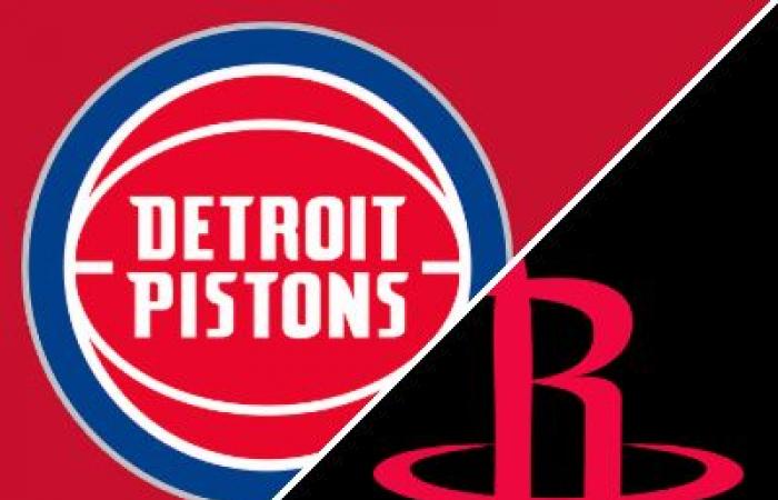 Pistons 107-96 Rockets (20 janvier 2025) Récapitulatif du match