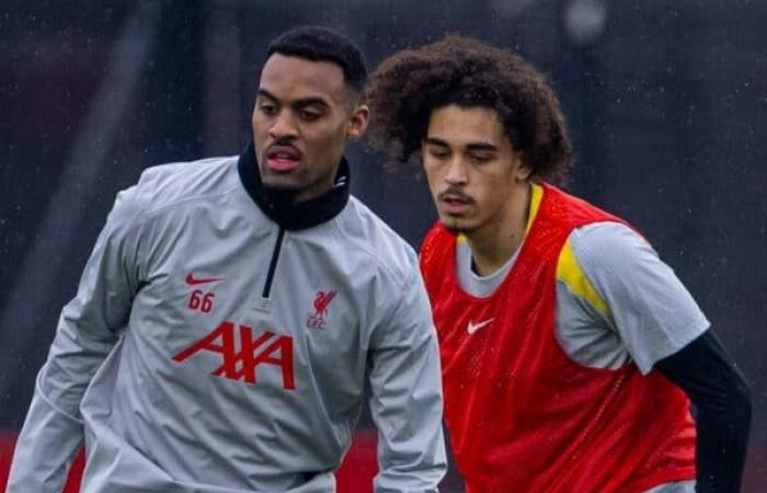 2 jeunes s’entraînent au milieu des discussions sur le prêt alors que Liverpool se prépare pour Lille – Liverpool FC