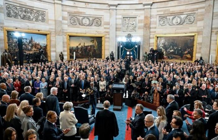 Trump promet que “le déclin de l’Amérique est terminé” dans son discours d’investiture