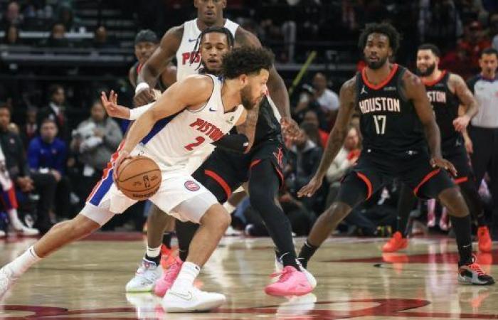 Les Pistons gagnent à Houston avec un bon Cade Cunningham • Basket USA