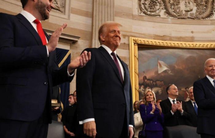 Cérémonie d’investiture de Trump en 2025 au Capitole