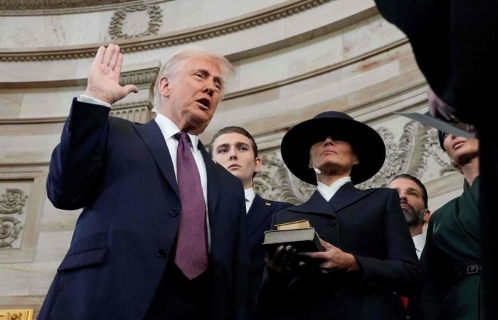 pour le président, « l’âge d’or des Etats-Unis commence aujourd’hui »