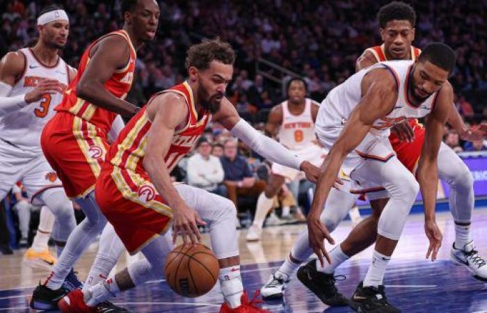 Cette fois, les dés étaient en faveur des Knicks contre les Hawks • Basket USA