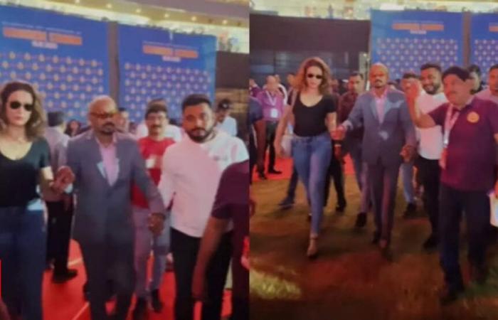 Vinod Kambli a du mal à marcher, sa femme offre son soutien au stade Wankhede – REGARDER