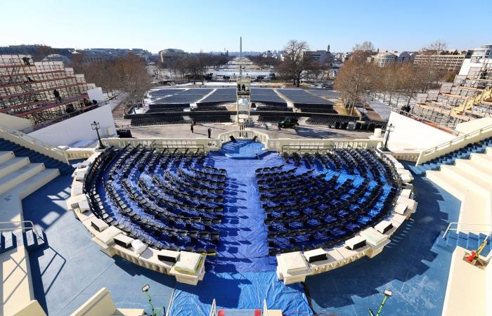 Comment se déroulera l’investiture de M. Trump ce soir ?