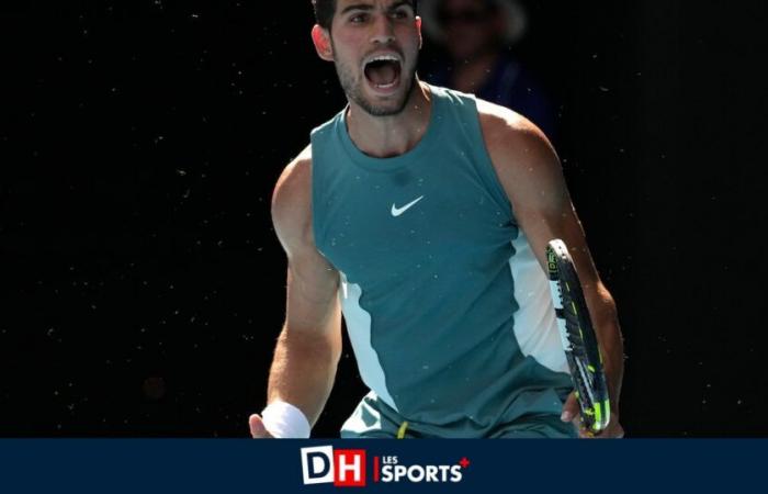 Carlos Alcaraz “excité” avant le choc des quarts de finale contre Novak Djokovic