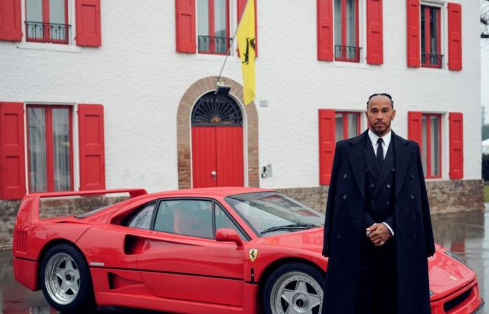 Lewis Hamilton est arrivé chez Ferrari