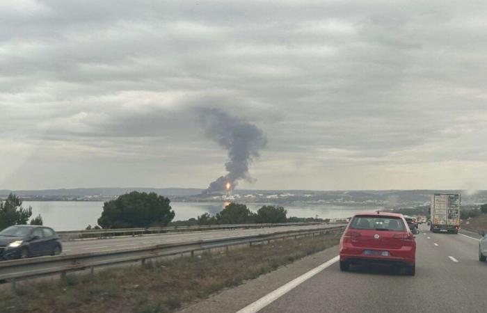 Grand chalumeau en cours au centre pétrochimique de Berre après un incident