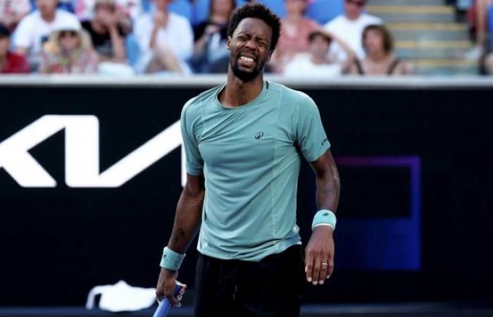 Gaël Monfils, épuisé, a dû abandonner face à Ben Shelton à l’Open d’Australie