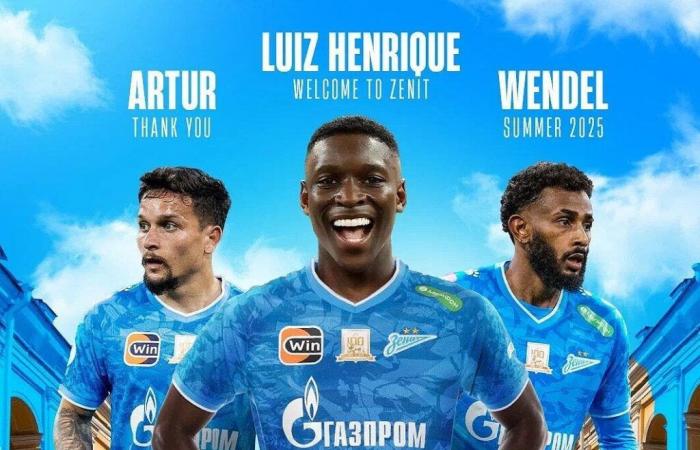 Luiz Henrique s’engage pour la Russie jusqu’en 2029 (officiel)