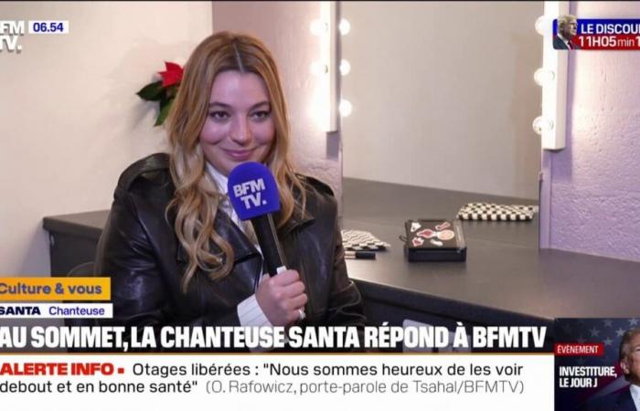 “J’ai une crampe parce que je croise les doigts” : l’artiste Santa est nominé dans quatre catégories aux Victoires de la Musique – BFMTV