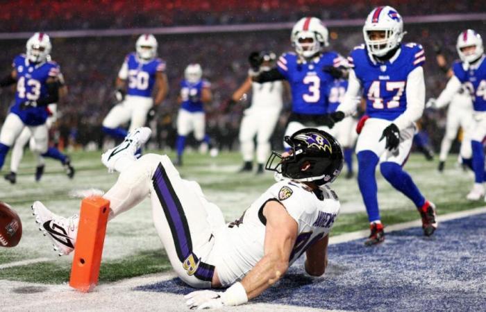 Les Ravens de Baltimore refusent de blâmer Mark Andrews pour leur défaite