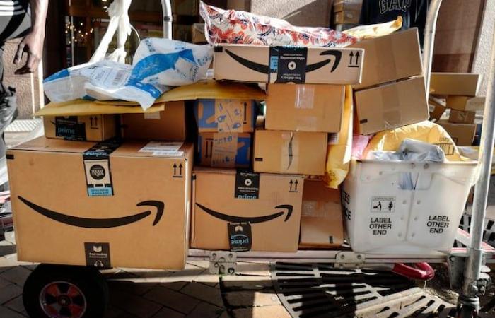 Increase in spending on Amazon in Trois-Rivières