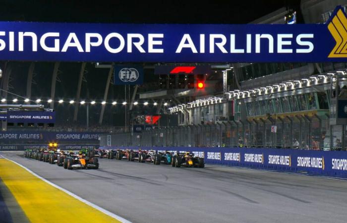 Singapore Airlines poursuit son sponsoring du Grand Prix de Formule 1 de Singapour