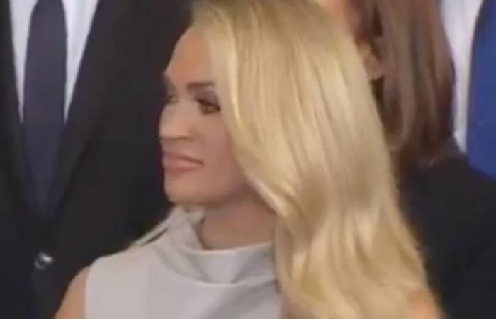 Carrie Underwood a vécu un immense moment de malaise lors de l’investiture de Donald Trump