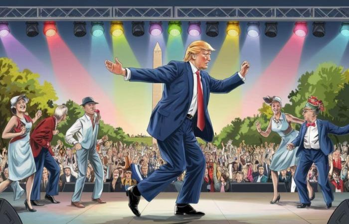 Donald Trump danse au YMCA avec les Village People avant son investiture