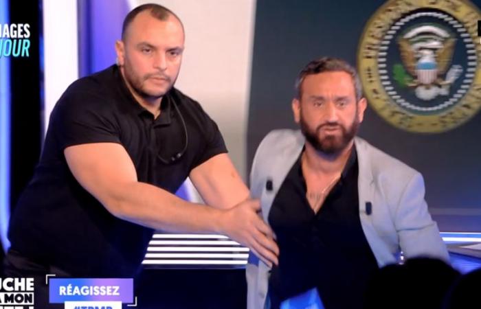 un homme fait irruption sur le plateau, Cyril Hanouna prêt à en découdre