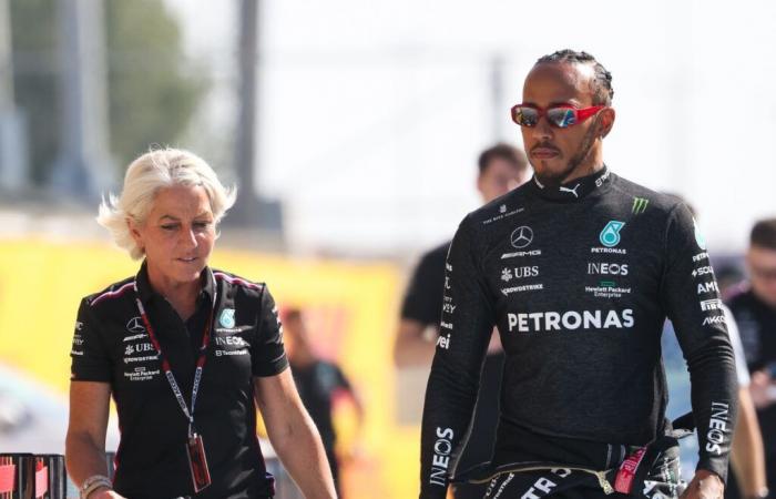 Lewis Hamilton rappelle Angela Cullen à ses côtés chez Ferrari