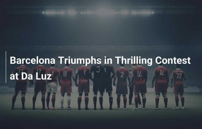 Le FC Barcelone triomphe dans un match passionnant à Da Luz