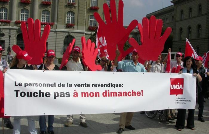 Un dimanche d’ouverture par mois ? Non merci! – Unia, le syndicat