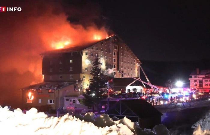 66 morts, 51 blessés… Ce que l’on sait de l’incendie d’un hôtel d’une station de ski en Turquie