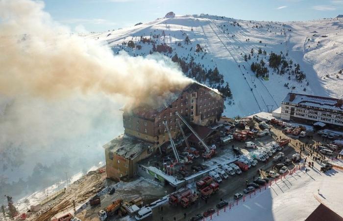 Au moins 66 morts en Turquie dans l’incendie d’un hôtel d’une station de ski