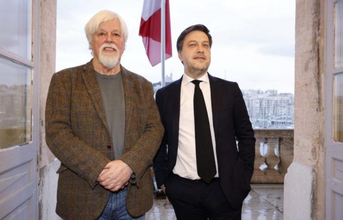 à Marseille, un mois après sa libération, Paul Watson assure qu’il poursuivra son combat contre les chasseurs de baleines