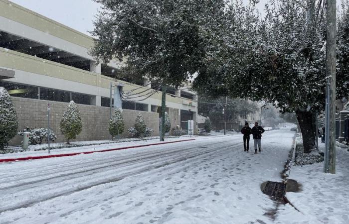 Le sud des États-Unis est la cible d’une rare tempête hivernale, et le gel s’étend à une grande partie du pays – 21/01/2025