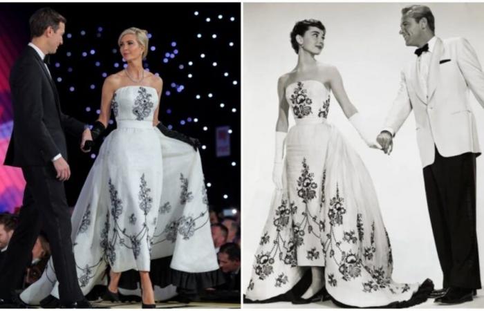 Ivanka Trump s’inspire d’Audrey Hepburn pour sa robe blanche éblouissante ; voyez ce que Melania, Usha Vance et d’autres portaient