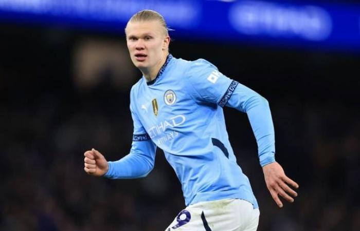 Erling Haaland, attaquant de Manchester City