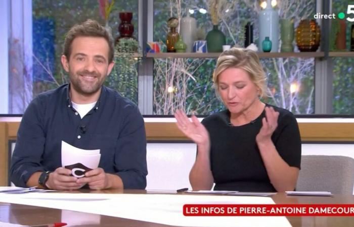 Anne-Élisabeth Lemoine gives news of her absent columnist in C à Vous (VIDEO)