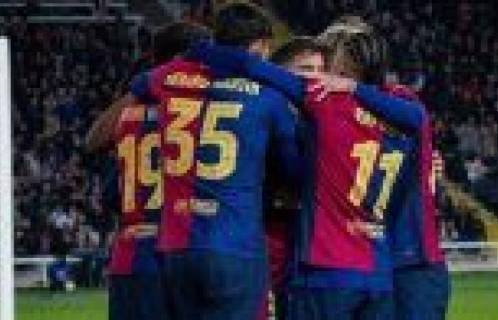 La composition officielle de Barcelone pour affronter Benfica en Ligue des Champions