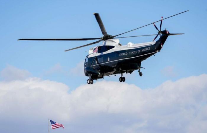 Tout ce qu’il faut savoir sur « Marine One », l’hélicoptère du président des États-Unis