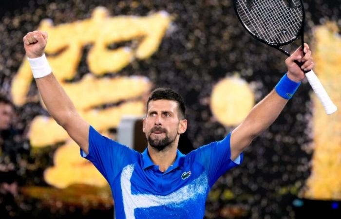 Novak Djokovic bat Carlos Alcaraz en quarts de finale en Australie