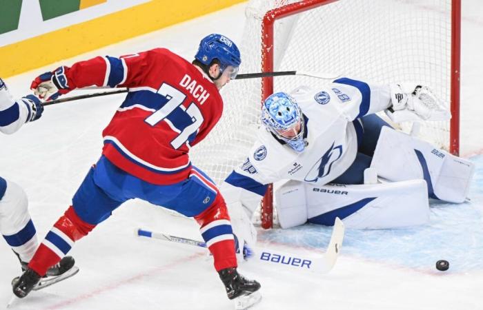 Le Canadien efface un déficit de deux buts et bat le Lightning