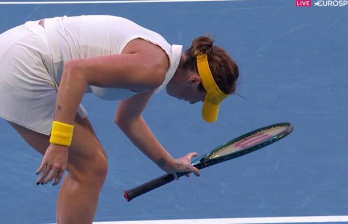 Le lancer de raquette d’Anastasia Pavlyuchenkova a été dénué de violence, contre Aryna Sabalenka – Tennis Vidéo