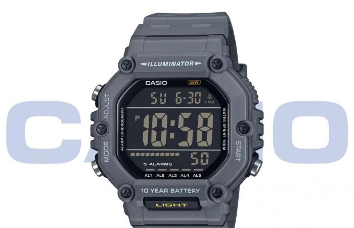 Les nouvelles montres de la série AE-1600H de Casio, offrant 10 ans d’autonomie de batterie, sont désormais disponibles en précommande sur Amazon