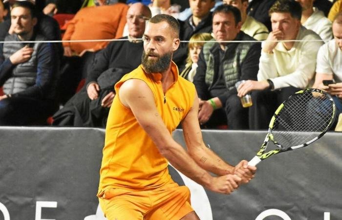 en maîtrise, Benoit Paire a lancé son opération à Quimper