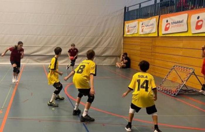 L’élite du tchoukball suisse en compétition à Bulle