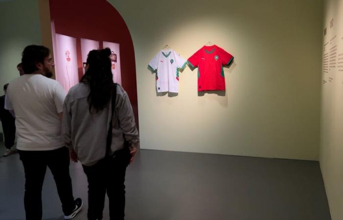 Les maillots de l’équipe du Maroc exposés au Centraal Museum pour MOḌA