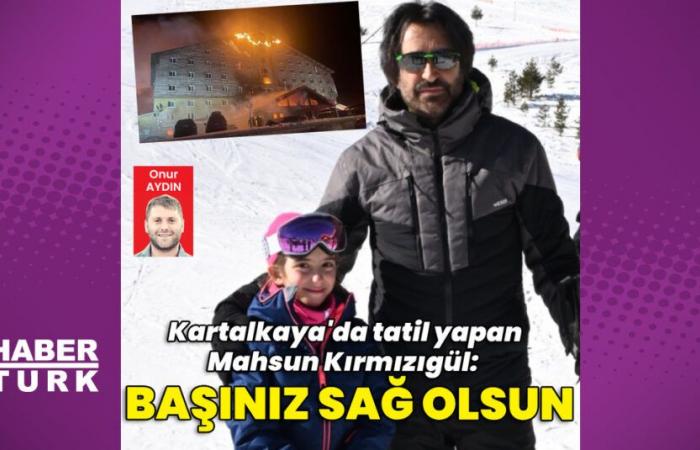 Mahsun Kırmızıgül : Mes condoléances