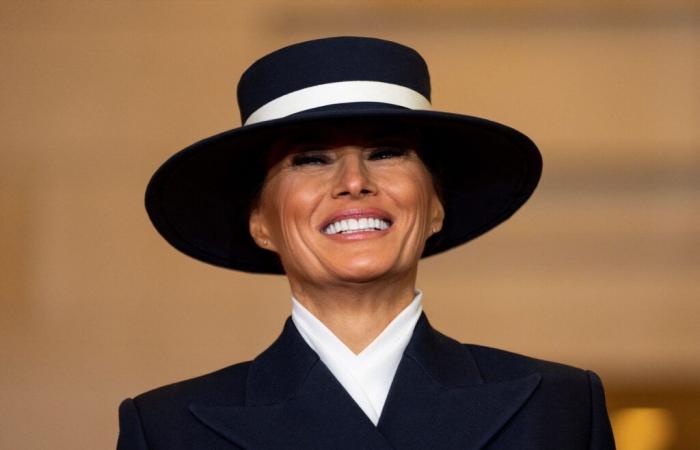 Melania Trump et son chapeau font sensation lors de l’investiture de Donald Trump