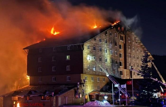 Turquie. Un incendie dans une station de ski fait 10 morts et plusieurs blessés