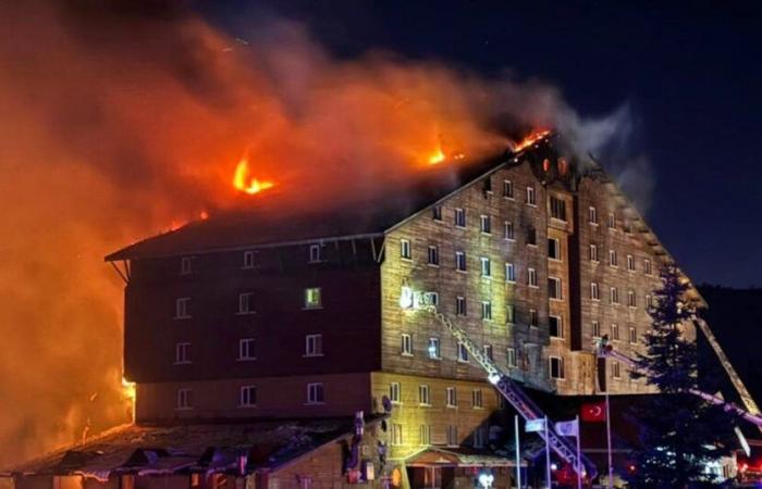 66 morts dans l’incendie d’un hôtel dans une station de ski turque