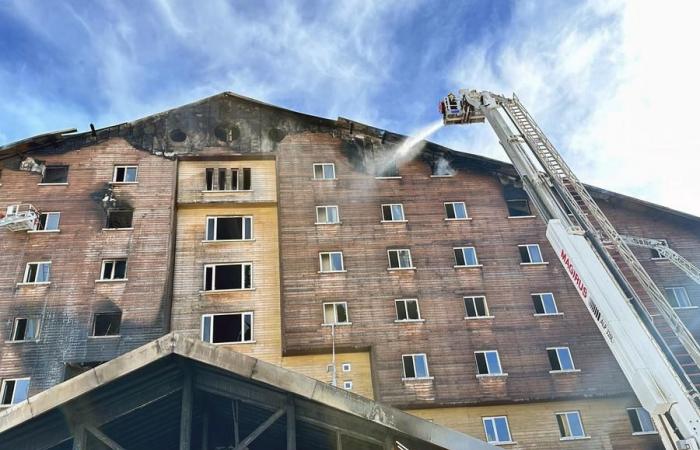 Le bilan des morts dans l’incendie d’un hôtel d’une station de ski s’élève à 76