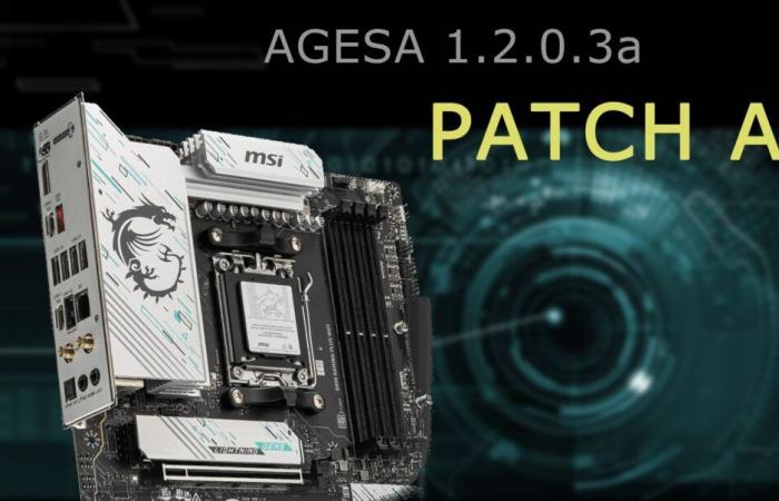 AGESA BIOS patch 1.2.0.3a, améliore la compatibilité de la mémoire sur les cartes mères X670 et B650