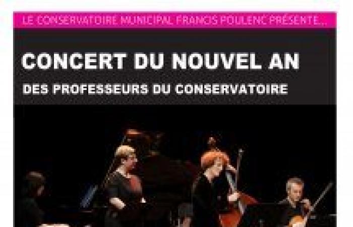 Concert du Nouvel An par les professeurs du conservatoire > mardi 21 à 20h