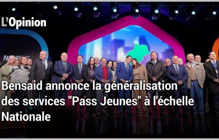 Bensaid annonce la généralisation des services « Pass Jeunes » à l’échelle nationale (Vidéo)