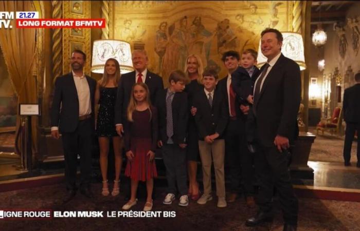 LIGNE ROUGE – Quand Elon Musk pose sur des photos de la famille Trump