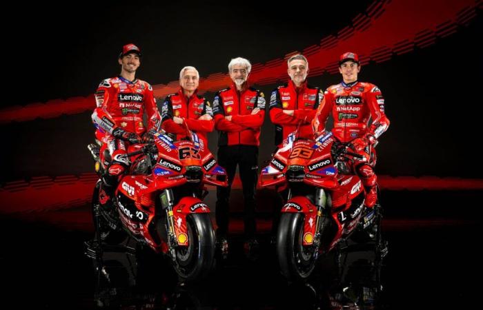 Ducati fait face au « défi » de maintenir « l’harmonie » entre Bagnaia et Márquez